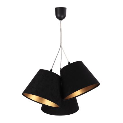 Luster na sajli AMBROSIA 3xE27/60W/230V