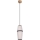 Luster na sajli AMIGO 1xE27/25W/230V hrast