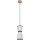 Luster na sajli AMIGO 1xE27/25W/230V hrast