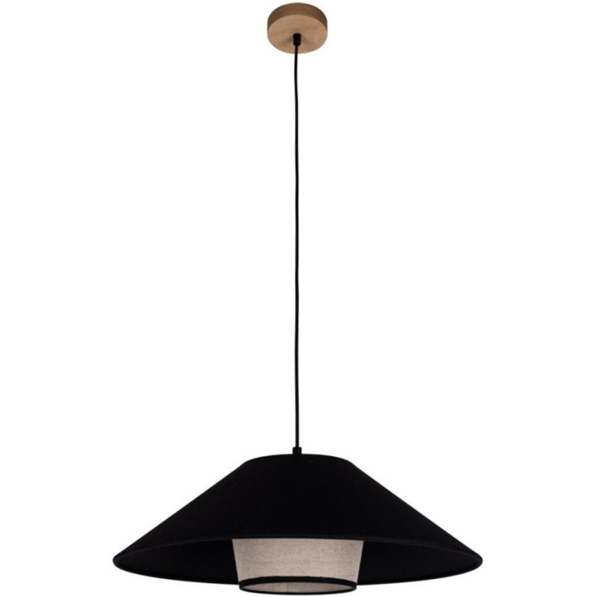 Luster na sajli AMIGO 1xE27/60W/230V hrast