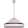Luster na sajli AMIGO 1xE27/60W/230V hrast
