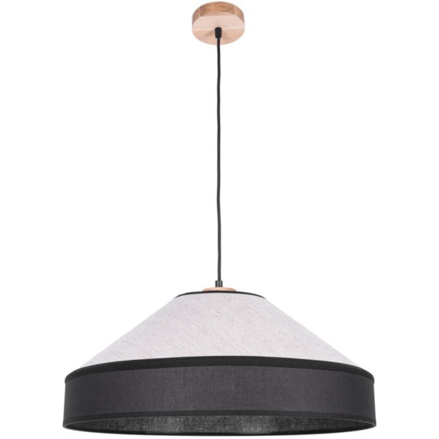 Luster na sajli AMIGO 1xE27/60W/230V hrast