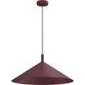 Luster na sajli ANEGA 1xGX53/15W/230V promjer 50 cm burgundska