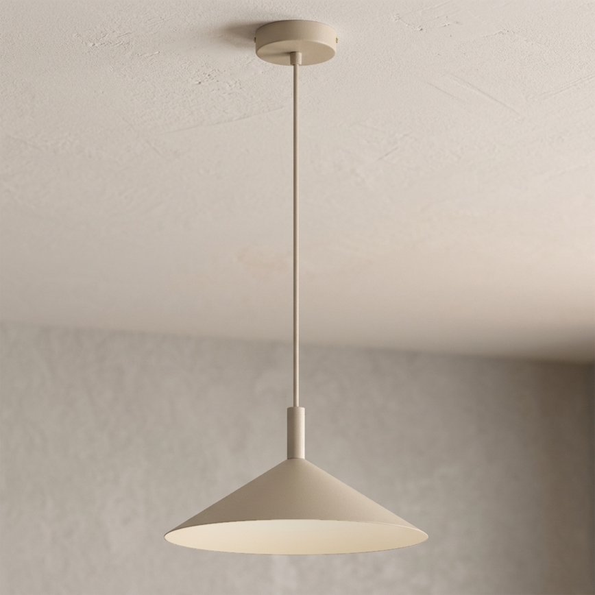 Luster na sajli ANEGA 1xGX53/15W/230V Ø 30 cm bež