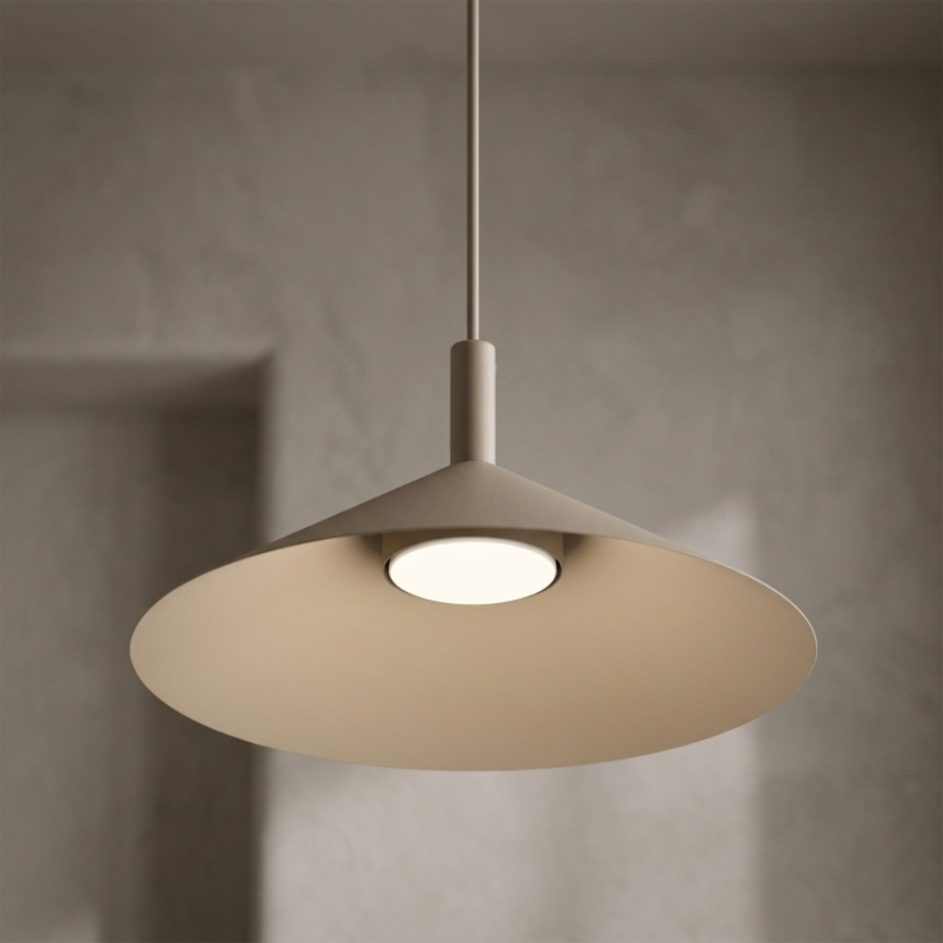 Luster na sajli ANEGA 1xGX53/15W/230V Ø 30 cm bež