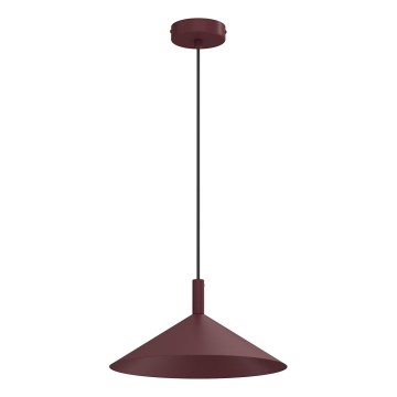 Luster na sajli ANEGA 1xGX53/15W/230V Ø 30 cm bordo