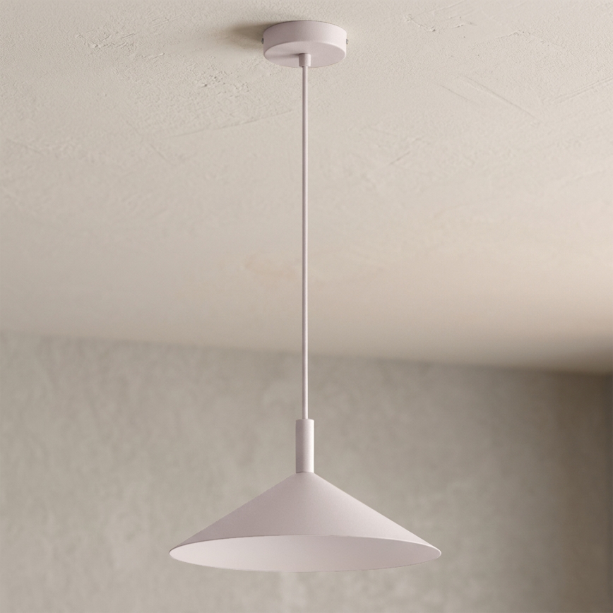Luster na sajli ANEGA 1xGX53/15W/230V Ø 30 cm krem