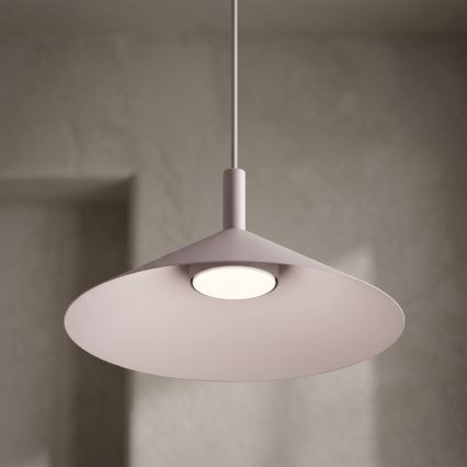 Luster na sajli ANEGA 1xGX53/15W/230V Ø 30 cm krem
