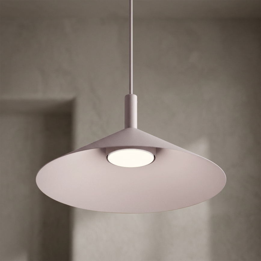 Luster na sajli ANEGA 1xGX53/15W/230V Ø 30 cm krem