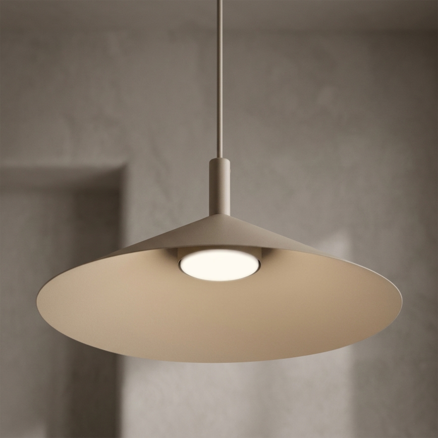 Luster na sajli ANEGA 1xGX53/15W/230V Ø 40 cm bež