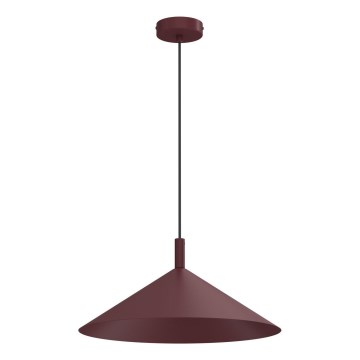 Luster na sajli ANEGA 1xGX53/15W/230V Ø 40 cm bordo