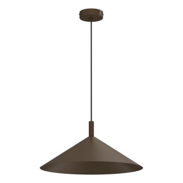 Luster na sajli ANEGA 1xGX53/15W/230V Ø 40 cm smeđi