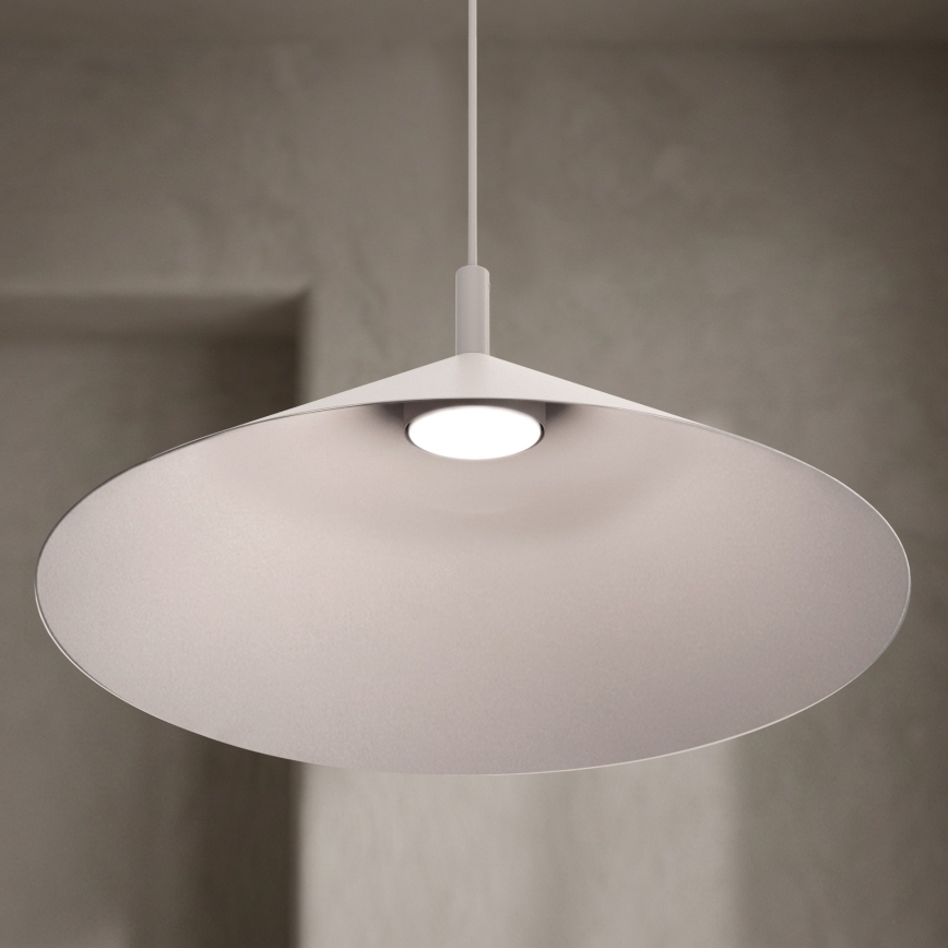 Luster na sajli ANEGA 1xGX53/15W/230V Ø 50 cm krem