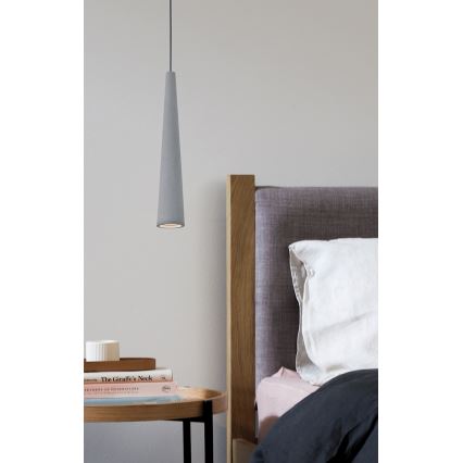 Luster na sajli ANISHA 1xGU10/35W/230V sivi