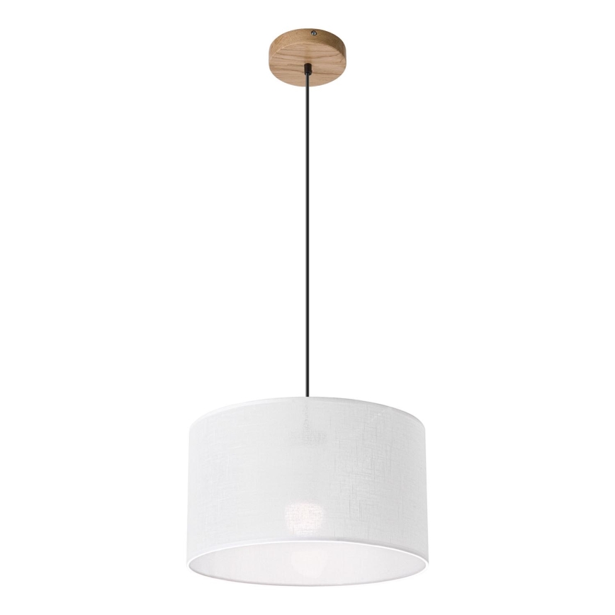 Luster na sajli ANTONIO 1xE27/60W/230V hrast