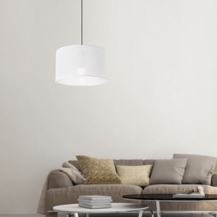 Luster na sajli ANTONIO 1xE27/60W/230V hrast