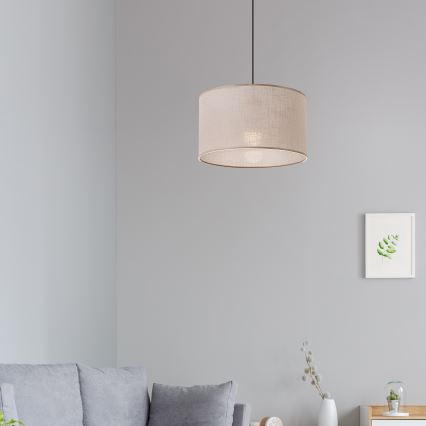 Luster na sajli ANTONIO 1xE27/60W/230V, hrast