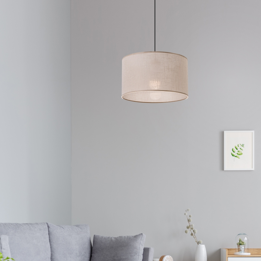 Luster na sajli ANTONIO 1xE27/60W/230V, hrast