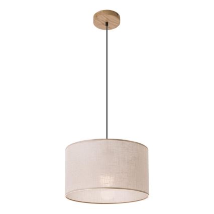 Luster na sajli ANTONIO 1xE27/60W/230V, hrast