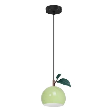 Luster na sajli APPLE 1xE27/15W/230V zelena