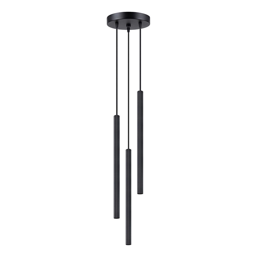 Luster na sajli ARCHE 3xG9/8W/230V crna