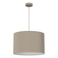 Luster na sajli ARDEN 1xE27/15W/230V promjer 40 cm bež