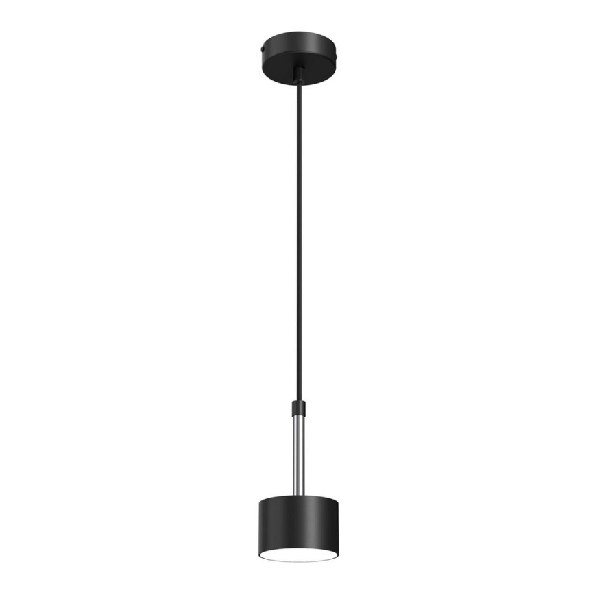 Luster na sajli ARENA 1xGX53/11W/230V crna/sjajni krom