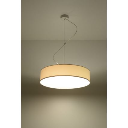 Luster na sajli ARENA 45 3xE27/60W/230V bijela