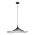 Luster na sajli ARIELLE 1xE27/20W/230V pr. 50 cm crna