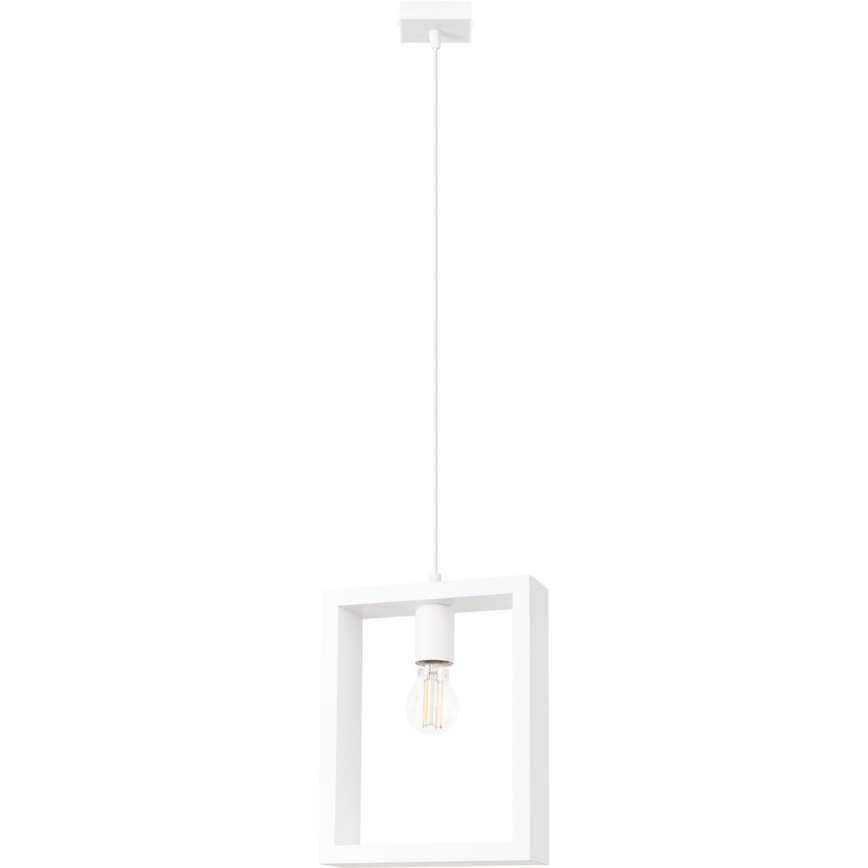 Luster na sajli ARIES 1xE27/15W/230V bukva/bijela