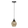 Luster na sajli ASPA 1xE27/40W/230V crna