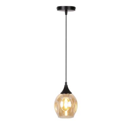 Luster na sajli ASPA 1xE27/40W/230V crna