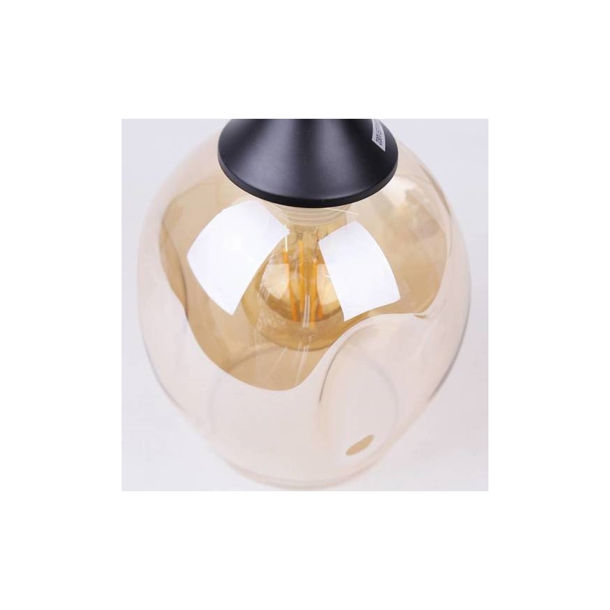 Luster na sajli ASPA 1xE27/40W/230V crna