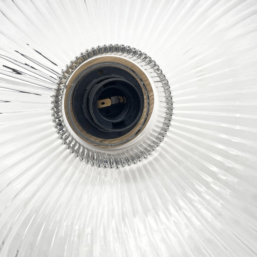 Luster na sajli ASTA 1xE27/60W/230V, Ø 28 cm, hrast