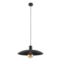 Luster na sajli ASTRA 1xE27/15W/230V pr. 41 cm crna