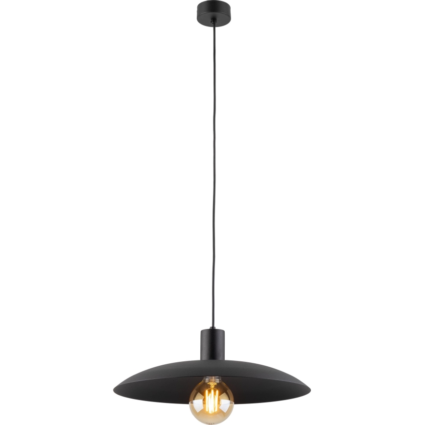 Luster na sajli ASTRA 1xE27/15W/230V pr. 41 cm crna
