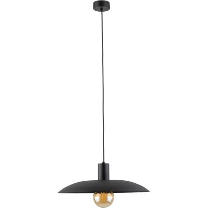 Luster na sajli ASTRA 1xE27/15W/230V pr. 41 cm crna