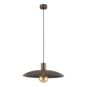 Luster na sajli ASTRA 1xE27/15W/230V pr. 41 cm smeđa