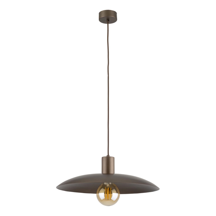 Luster na sajli ASTRA 1xE27/15W/230V pr. 41 cm smeđa