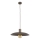 Luster na sajli ASTRA 1xE27/15W/230V pr. 41 cm smeđa