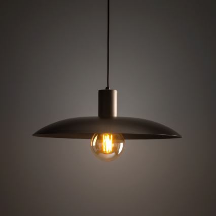 Luster na sajli ASTRA 1xE27/15W/230V pr. 41 cm smeđa