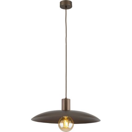 Luster na sajli ASTRA 1xE27/15W/230V pr. 41 cm smeđa