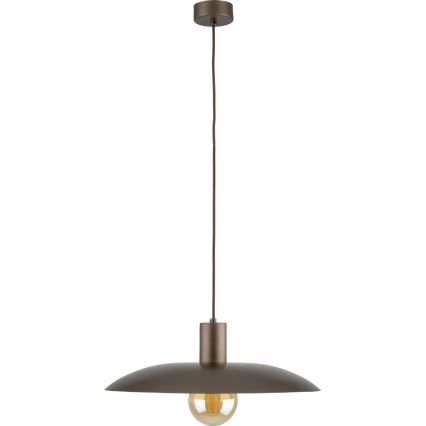 Luster na sajli ASTRA 1xE27/15W/230V pr. 41 cm smeđa