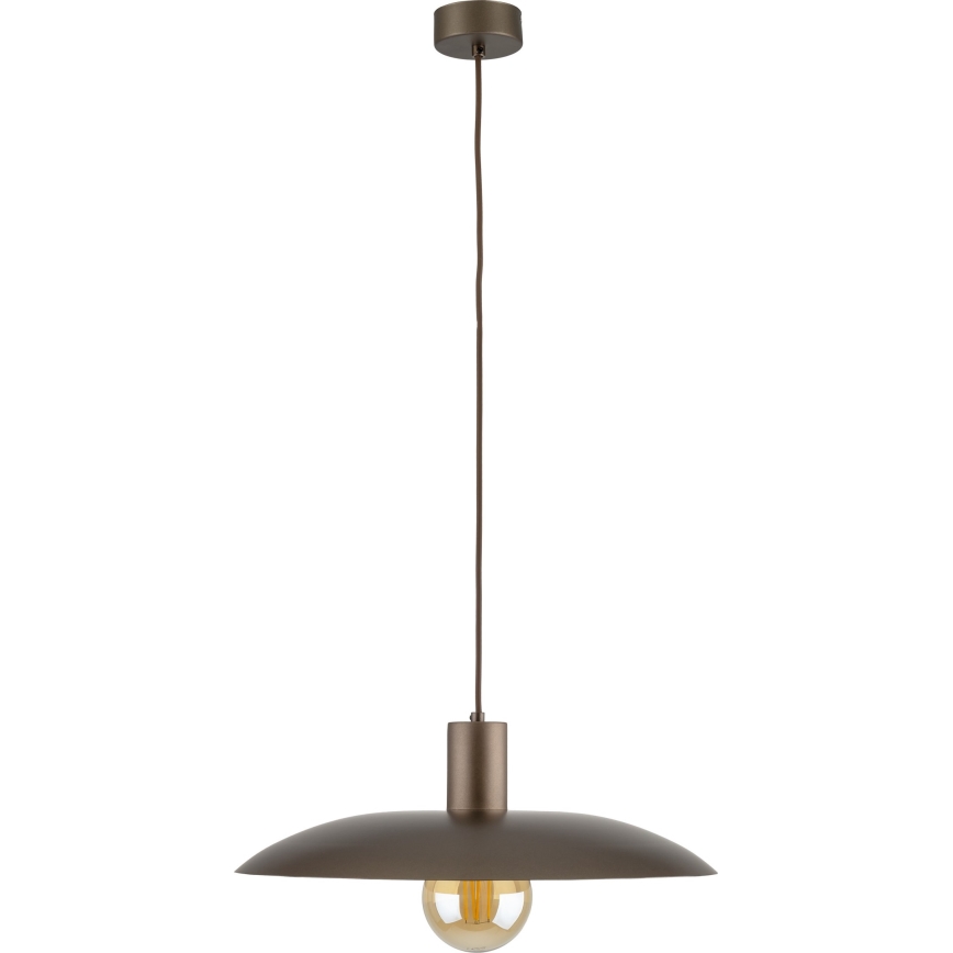 Luster na sajli ASTRA 1xE27/15W/230V pr. 41 cm smeđa