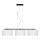 Luster na sajli ASTRA 3xE27/60W/230V bijela