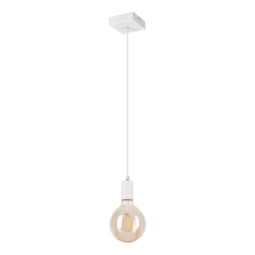 Luster na sajli ASTRID 1xE27/60W/230V bijela