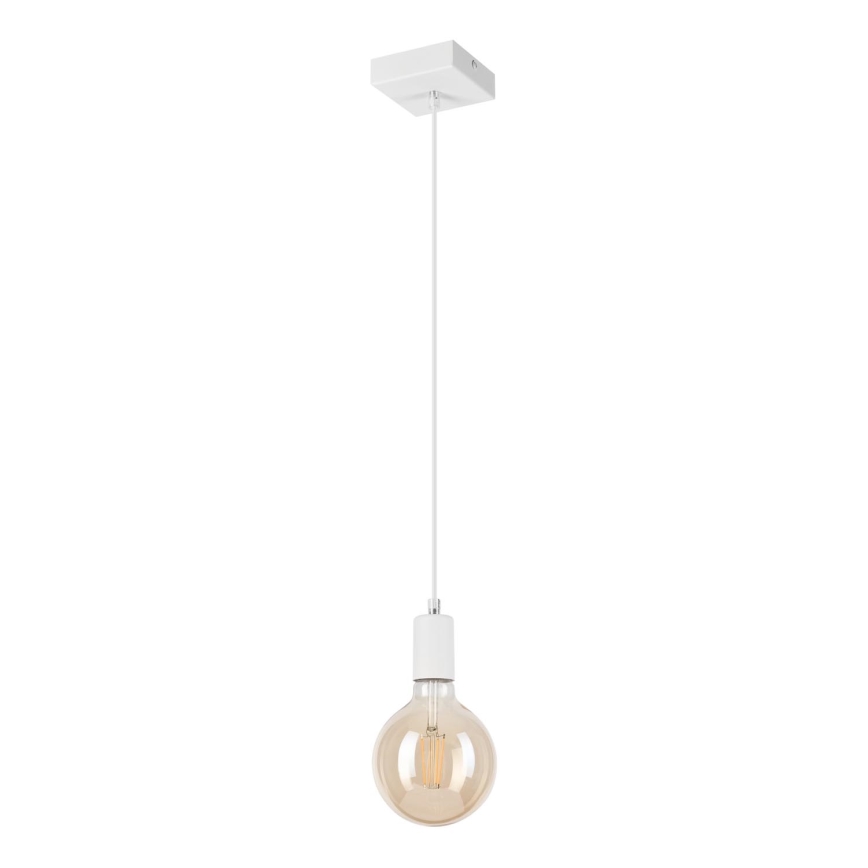 Luster na sajli ASTRID 1xE27/60W/230V bijela