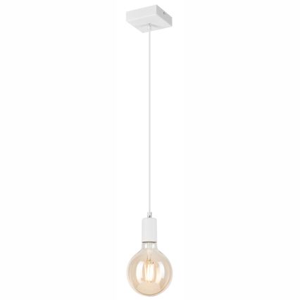 Luster na sajli ASTRID 1xE27/60W/230V bijela