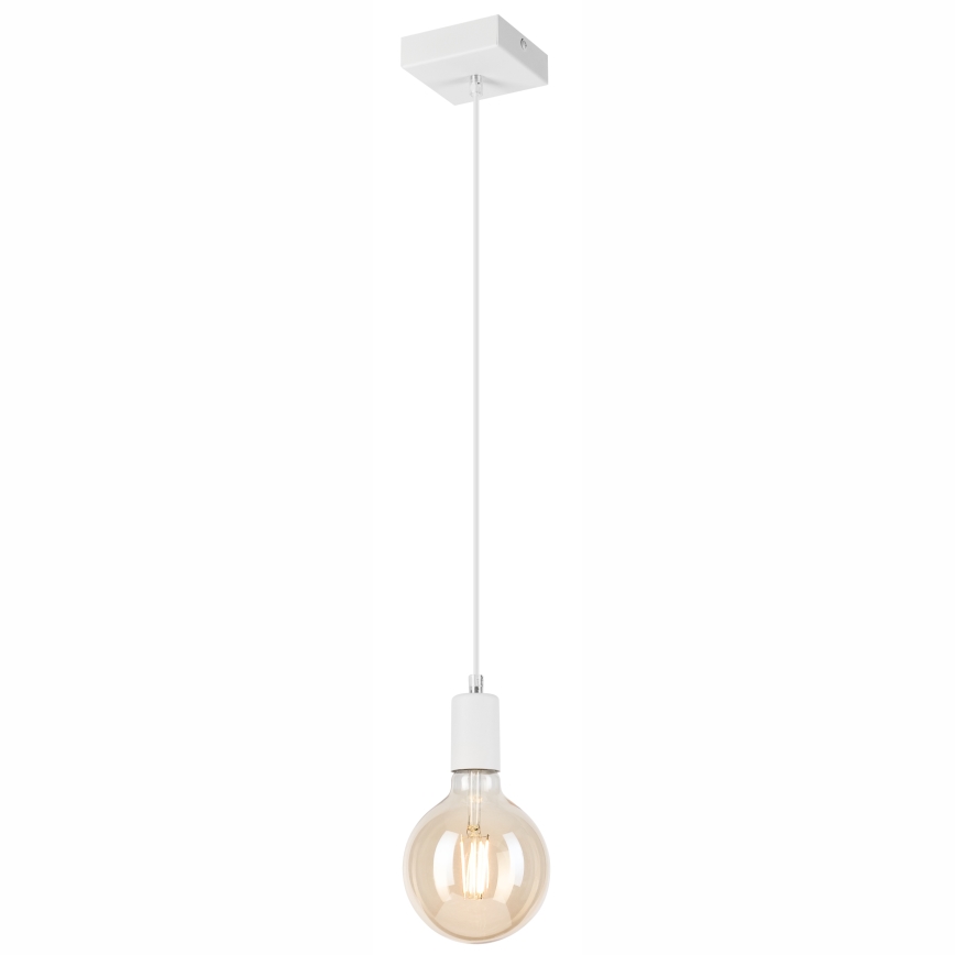 Luster na sajli ASTRID 1xE27/60W/230V bijela