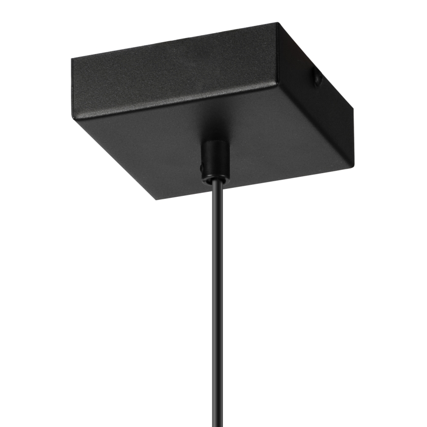 Luster na sajli ASTRID 1xE27/60W/230V matirana crna